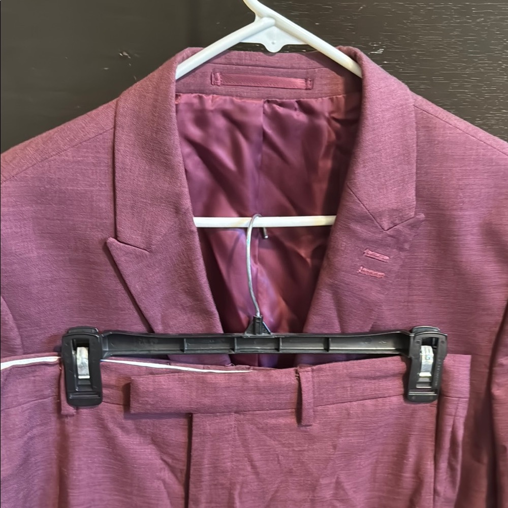 Topman Rich Purple Suit